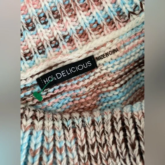 Hot & Delicious Colorful knit sweater - Size s - Picture 8 of 9